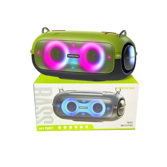 Hopestar Bluetooth Speaker A41 Party Light Green